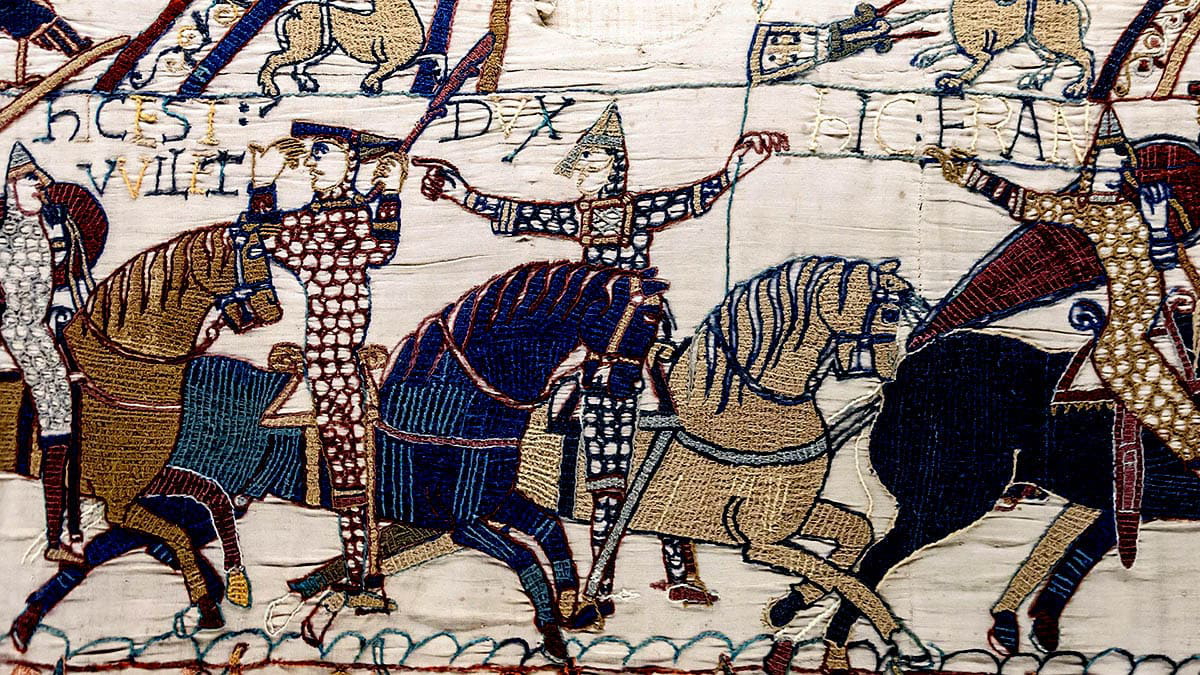 william the conqurer 1066 bayeux tapestry