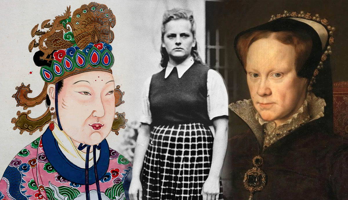 wu zetian irma grese mary tudor cruel women