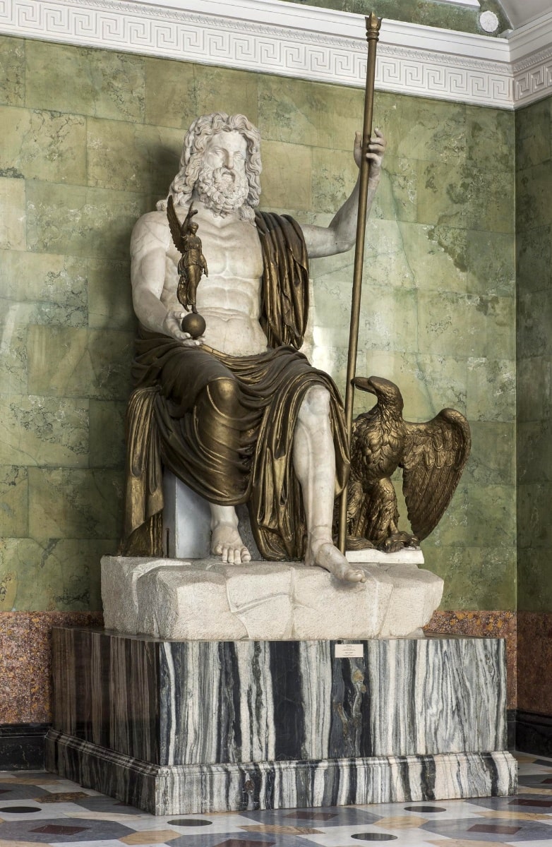 zeus hermitage museum statue