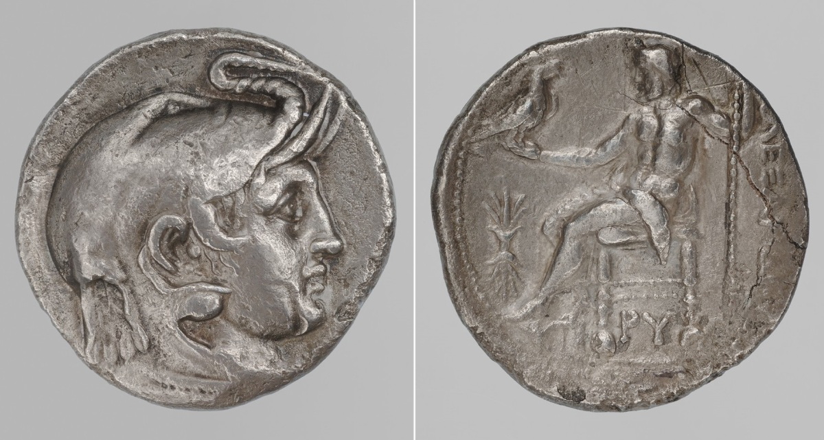 zeus soter divine epithet greek coin
