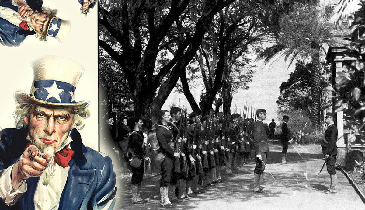19th Century Hawaii i want you army uss boston