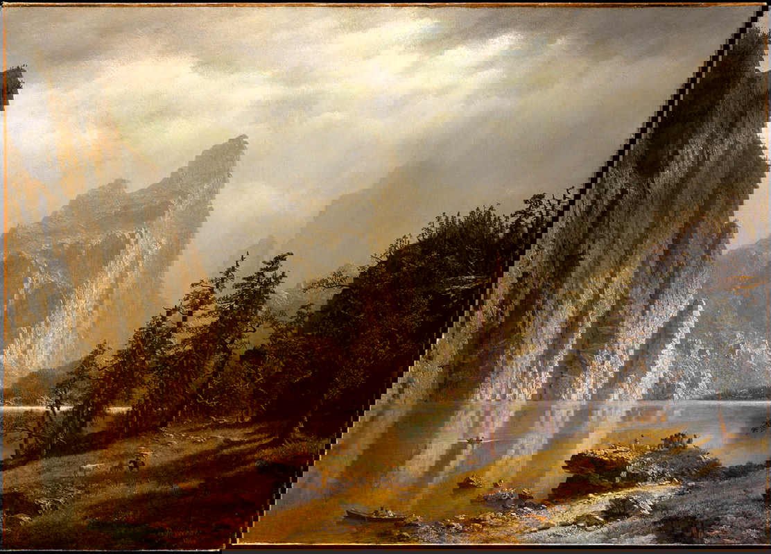 albert bierstadt yosemite met