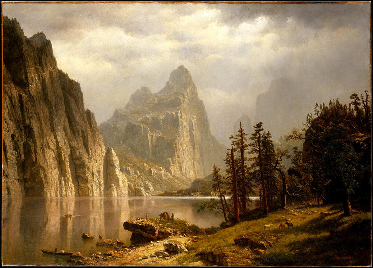 albert bierstadt yosemite met