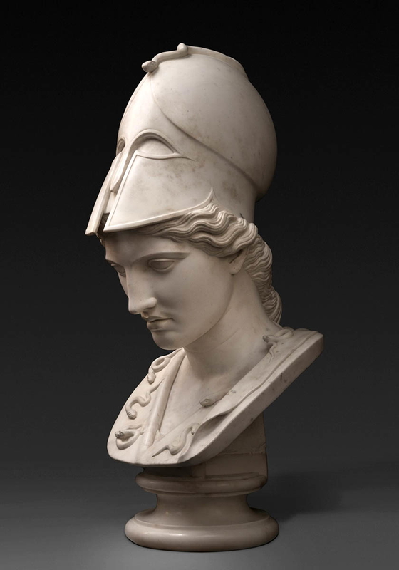ancient greek goddess athena statue