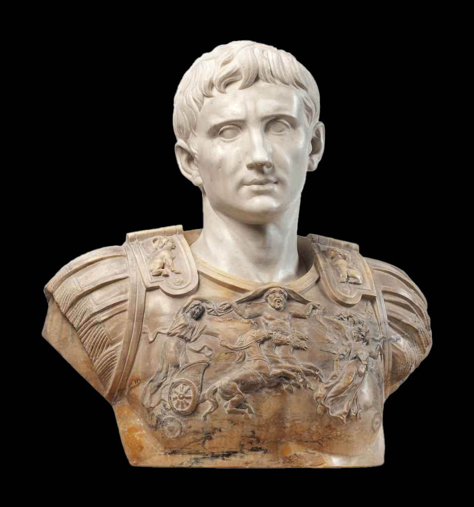 Augustus Caesar portrait charioteer breastplate