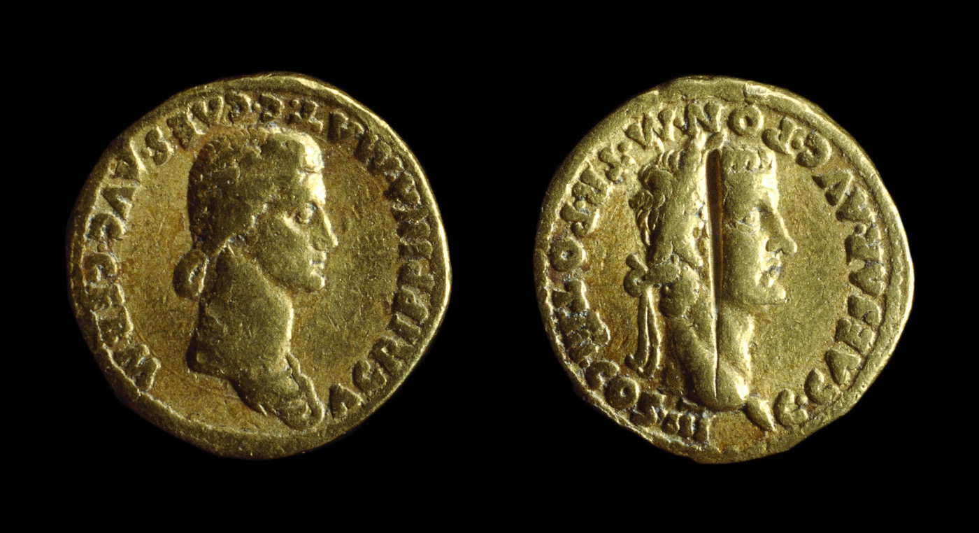 aureus caligula agrippina british museum