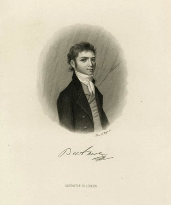 beethoven portrait young man
