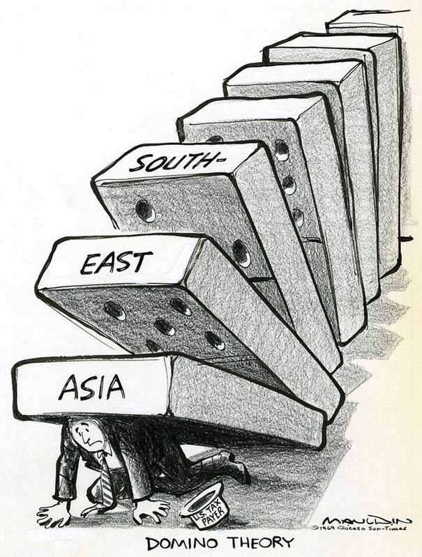 bill mauldin domino theory print