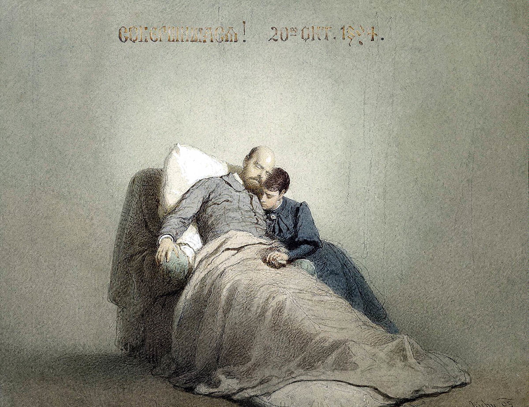 body tsar alexander iii michaly zichy