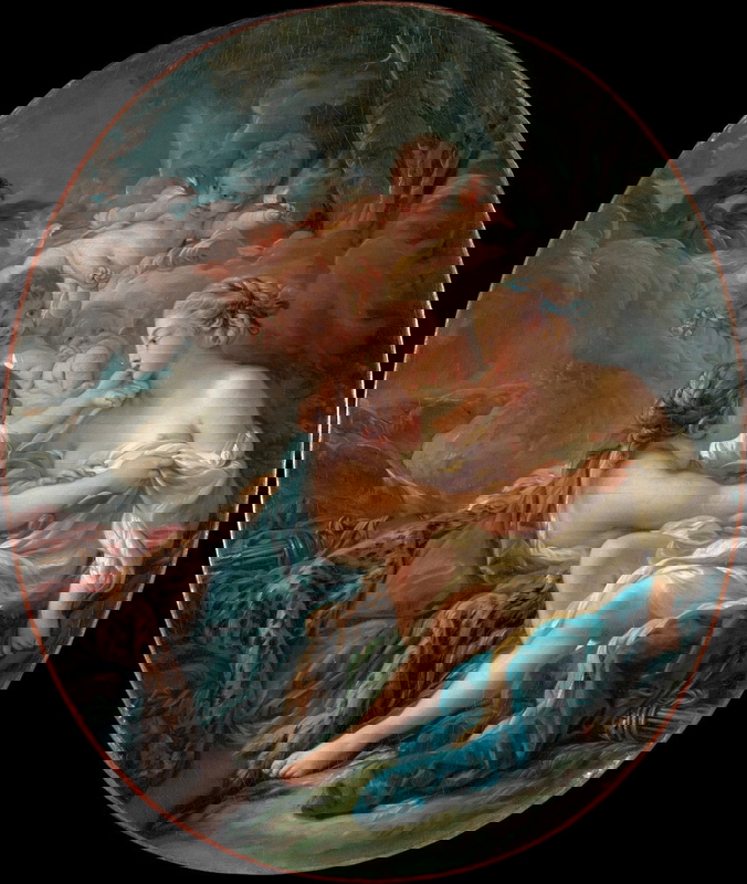 bouche zeus artemis callisto painting