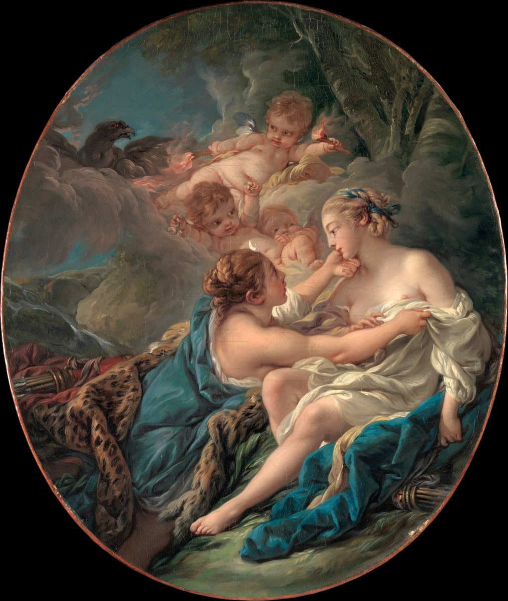 bouche zeus artemis callisto painting