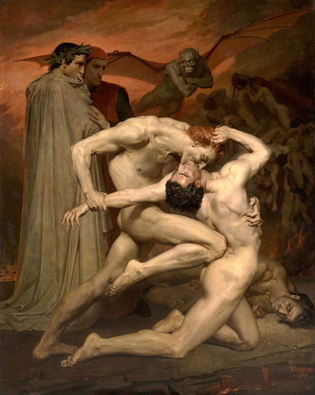 bouguereau dante and virgil painting