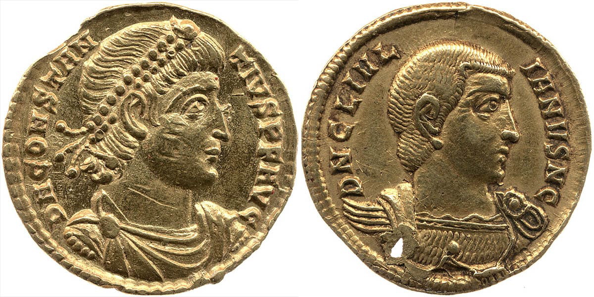 constantinus caesar julian coin