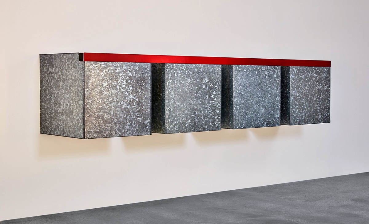 Donald Judd minimalist sculpture