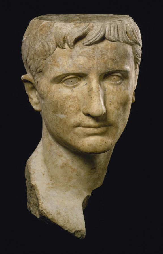 Emperor Augustus portrait bust