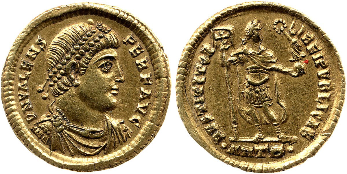 emperor valens coin