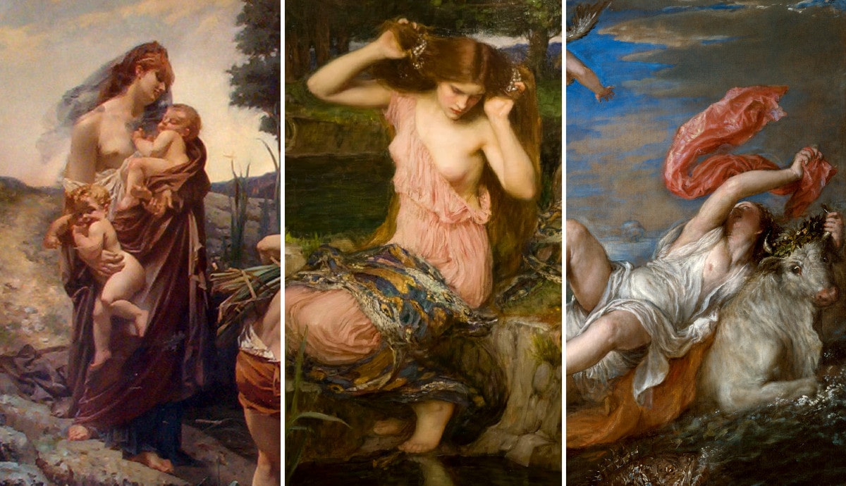 europa leto lamia painting