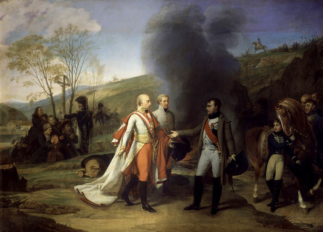 francis habsburg napoleon bonaparte battle austerlitz
