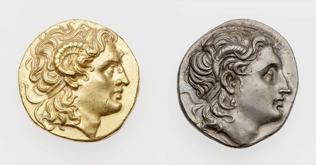 gold stater deified alexander the great