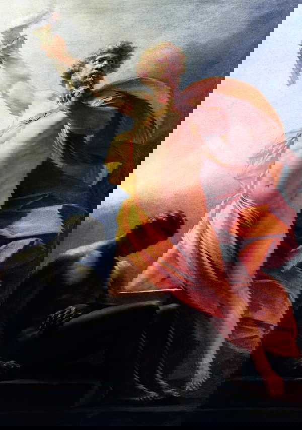 heinrich ʋon fuger creation мan proмetheus painting