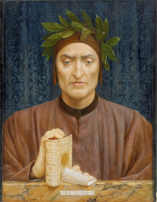 Dante Alighieri portrait painting by Henry James Holiday