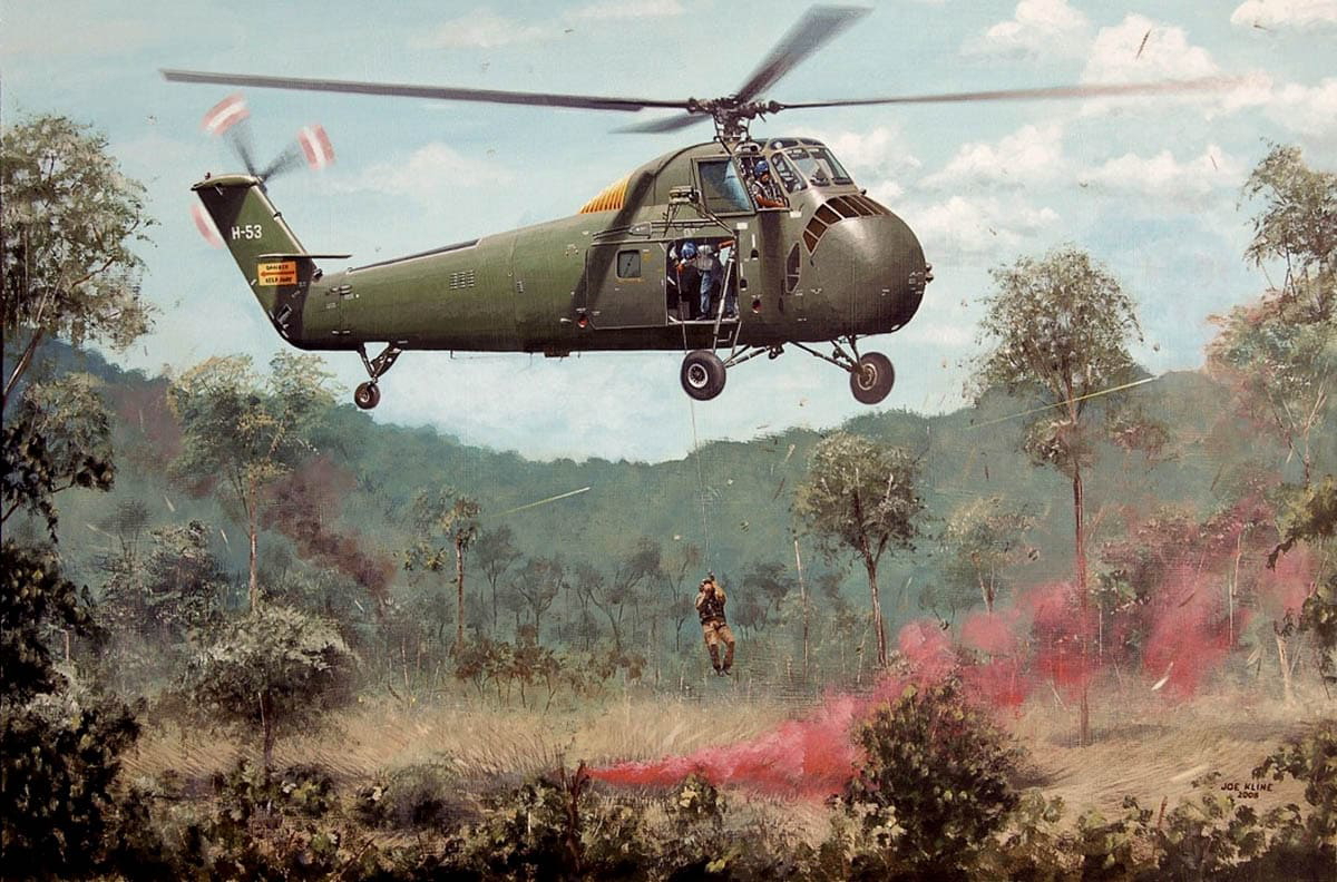 joe kline air america creed painting