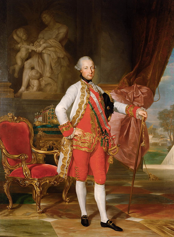 joseph ii holy roman emperor portrait