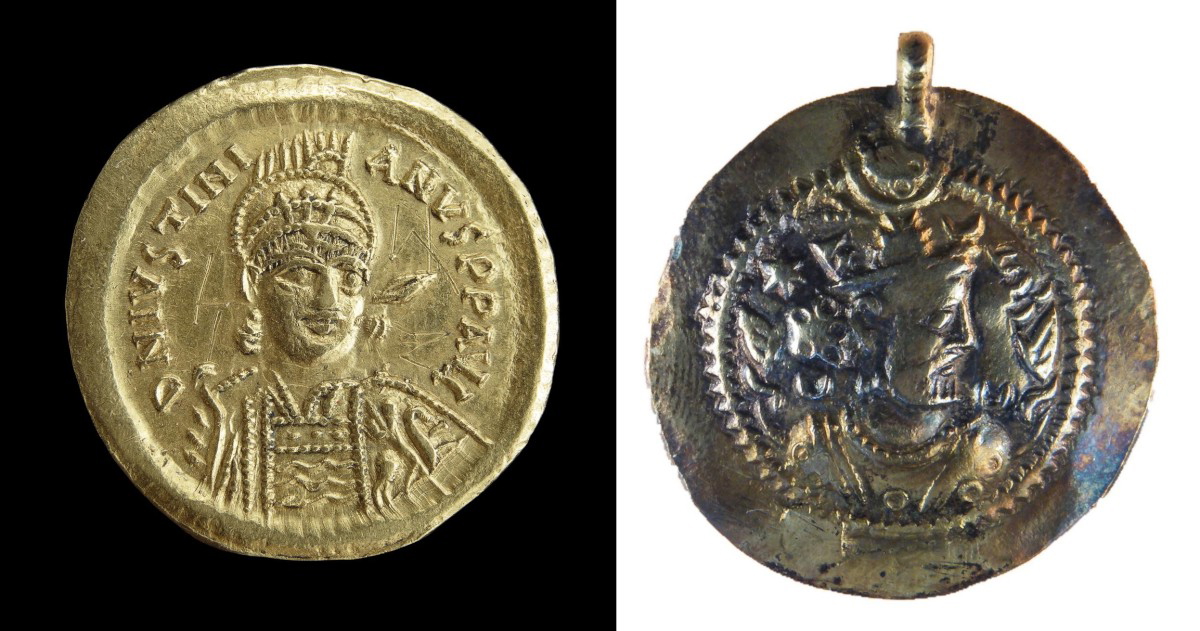 justinian kavadh coin