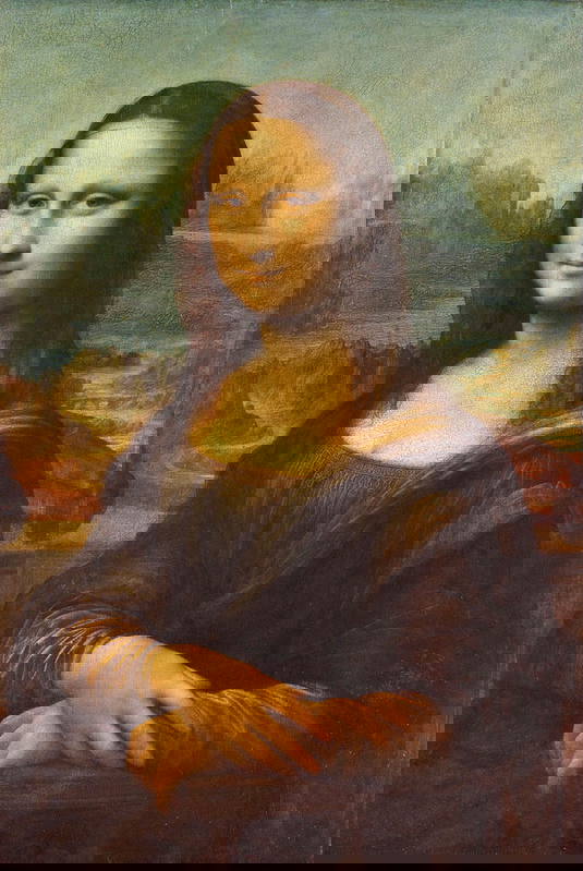 Leonardo da Vinci, Mona Lisa painting