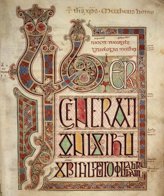 lindisfarne gospels medieval manuscript