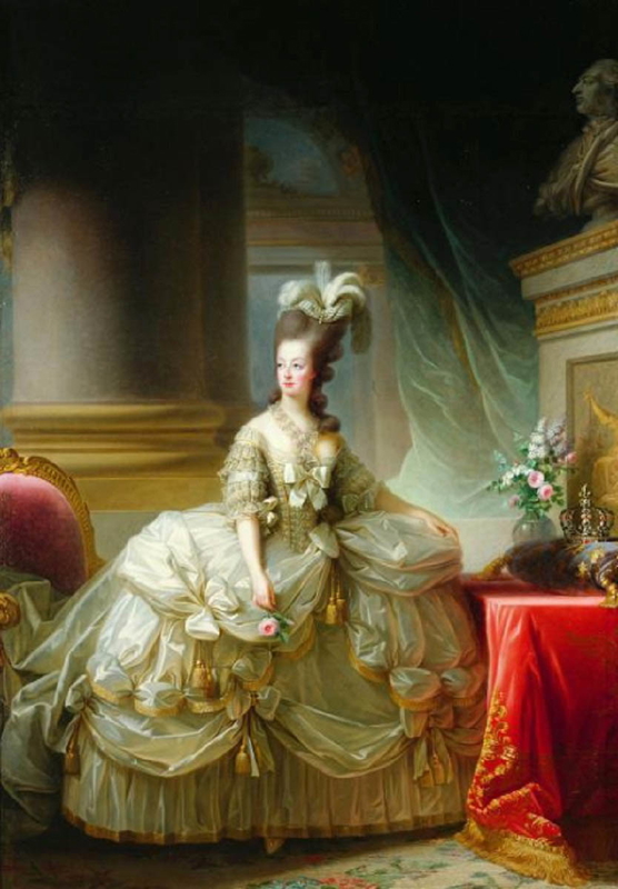 marie antoinette le brun portrait