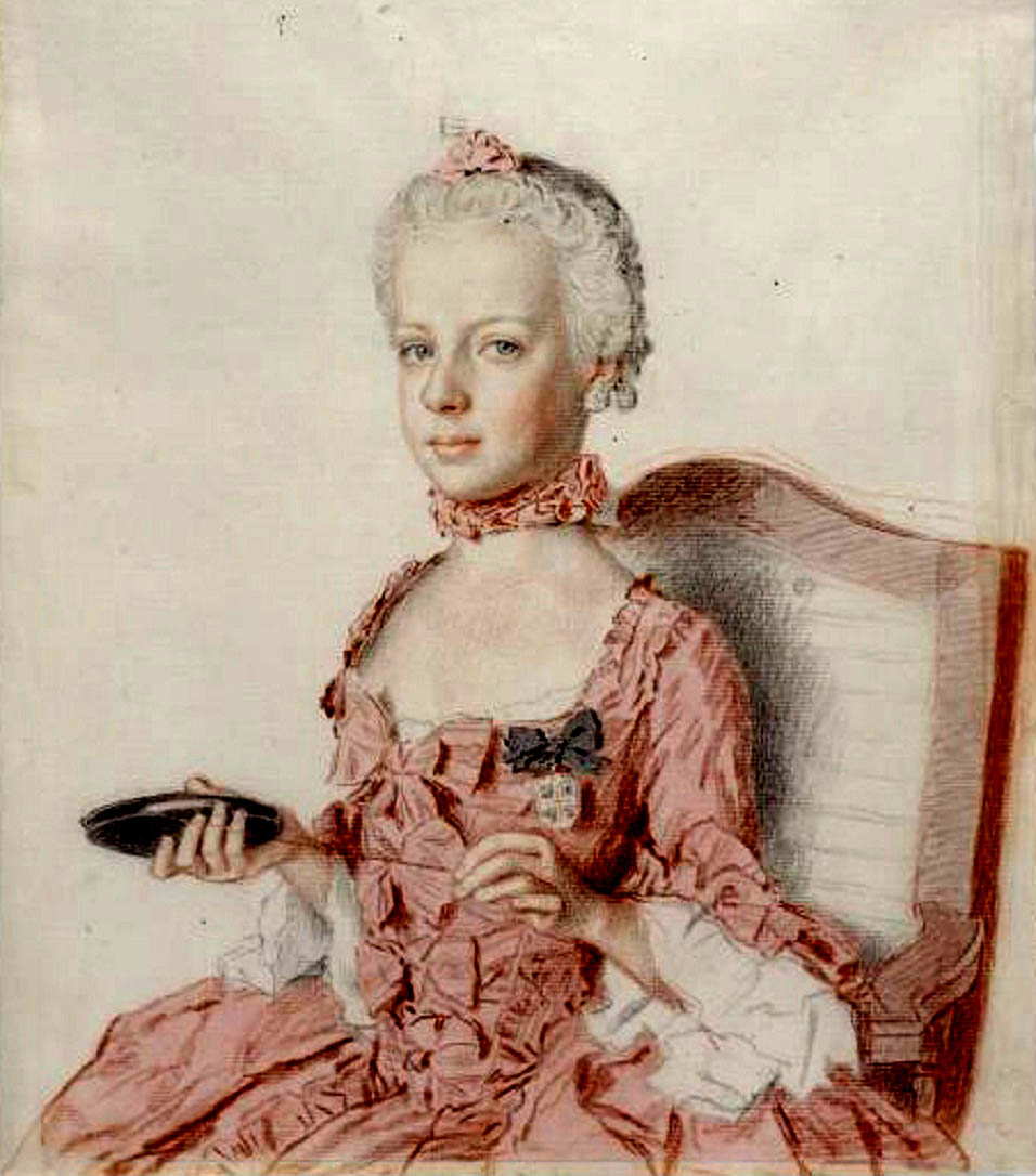 marie antoinette young portrait