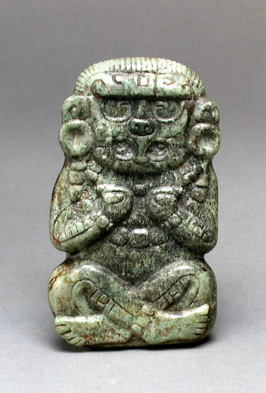 maya deity figure met museum
