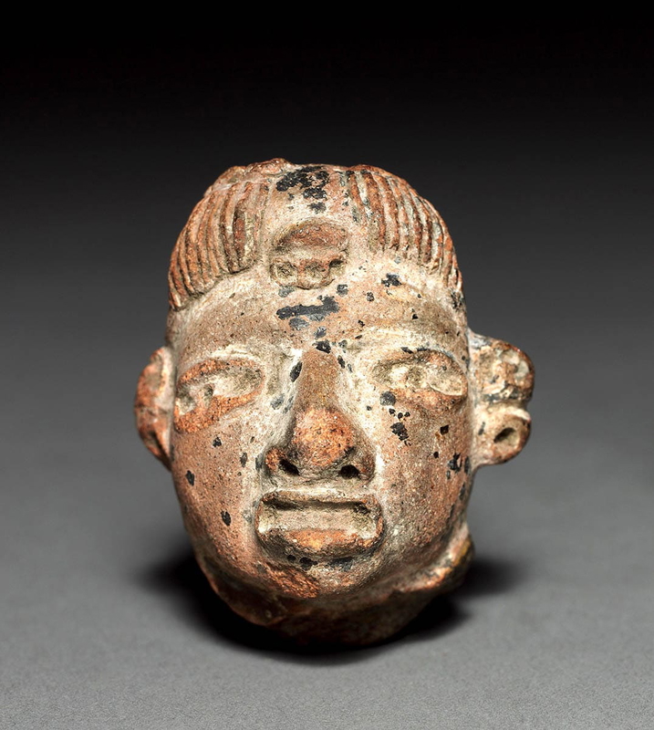 maya figurine head cleveland museum art