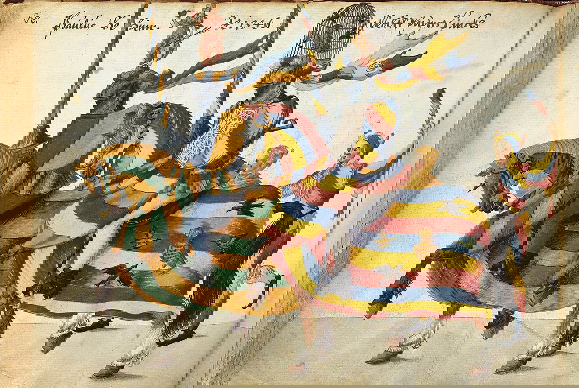 medieval armor horse joust