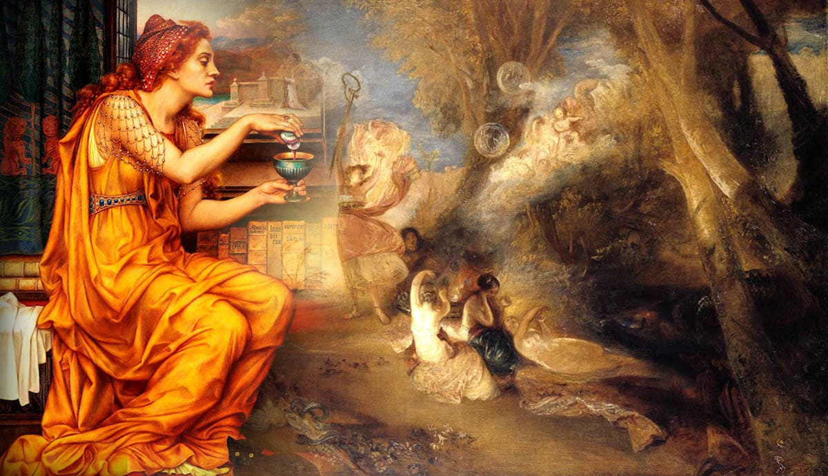 morgan love potion turner vision medea painting