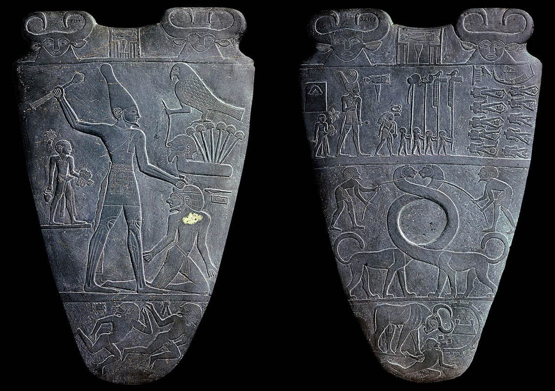 narmer egyptian pharaoh palette