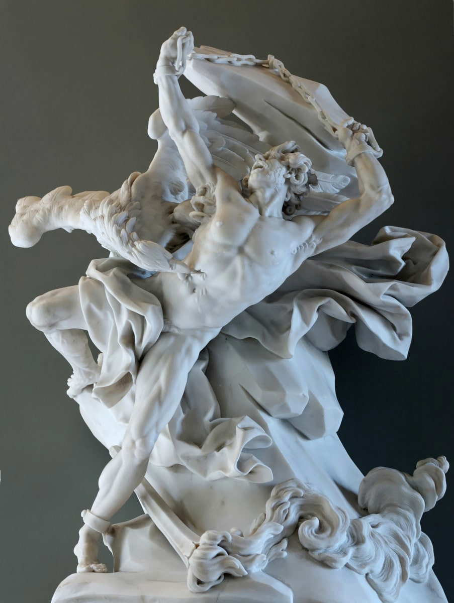 nicolas sebastien adam prometheus bound sculpture