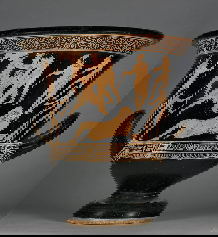 odysseus cyclops greek vase painting