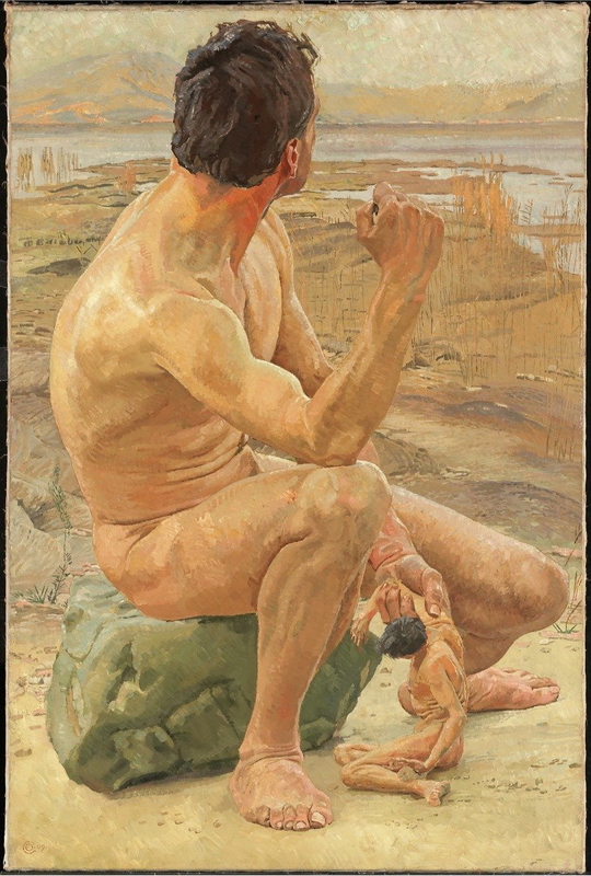 otto greiner prometheus painting national gallery canada painting