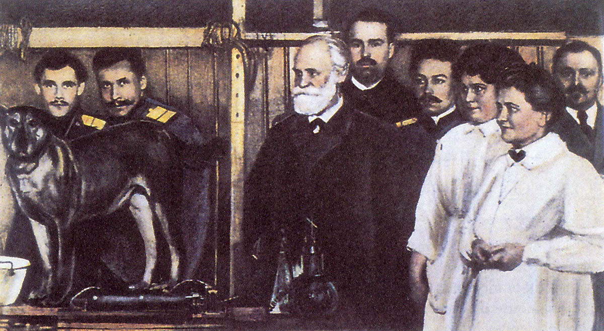 pavlov dog laboratory photo behaviorism