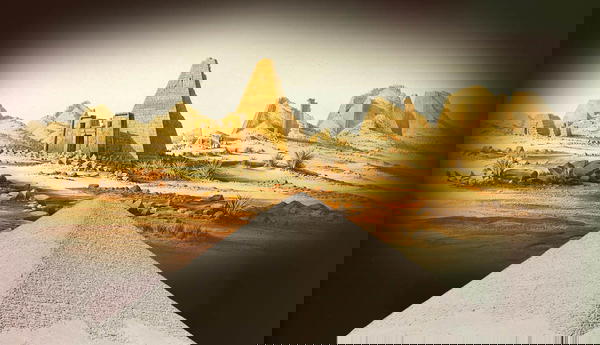 red pyramid dahshur meroe lepsius pyramids egypt