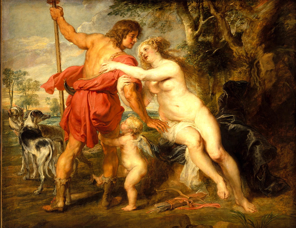 rubens venus adonis painting