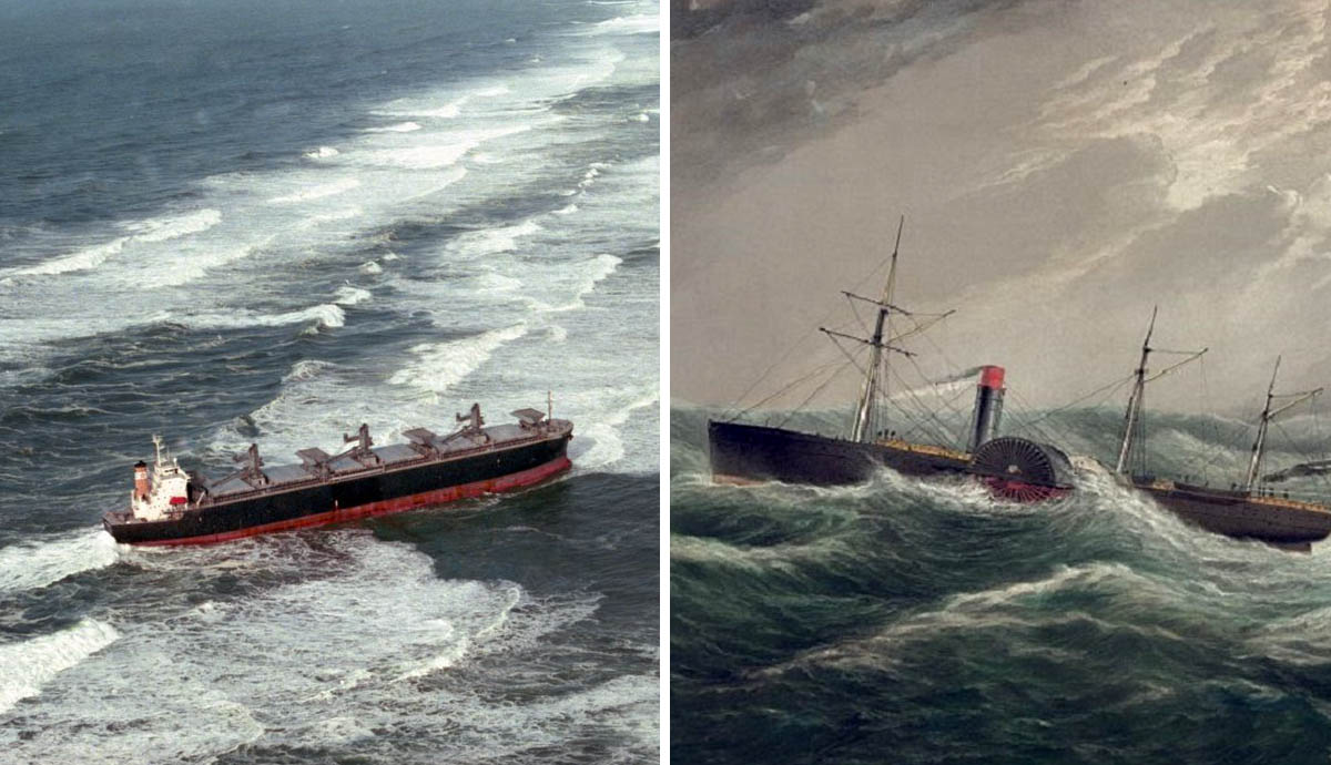 shiprecks from the graveyard of the pacific