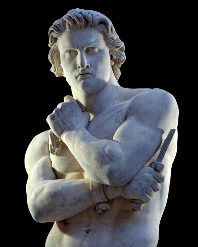 Spartacus sculpture Denis Foyatier Louvre