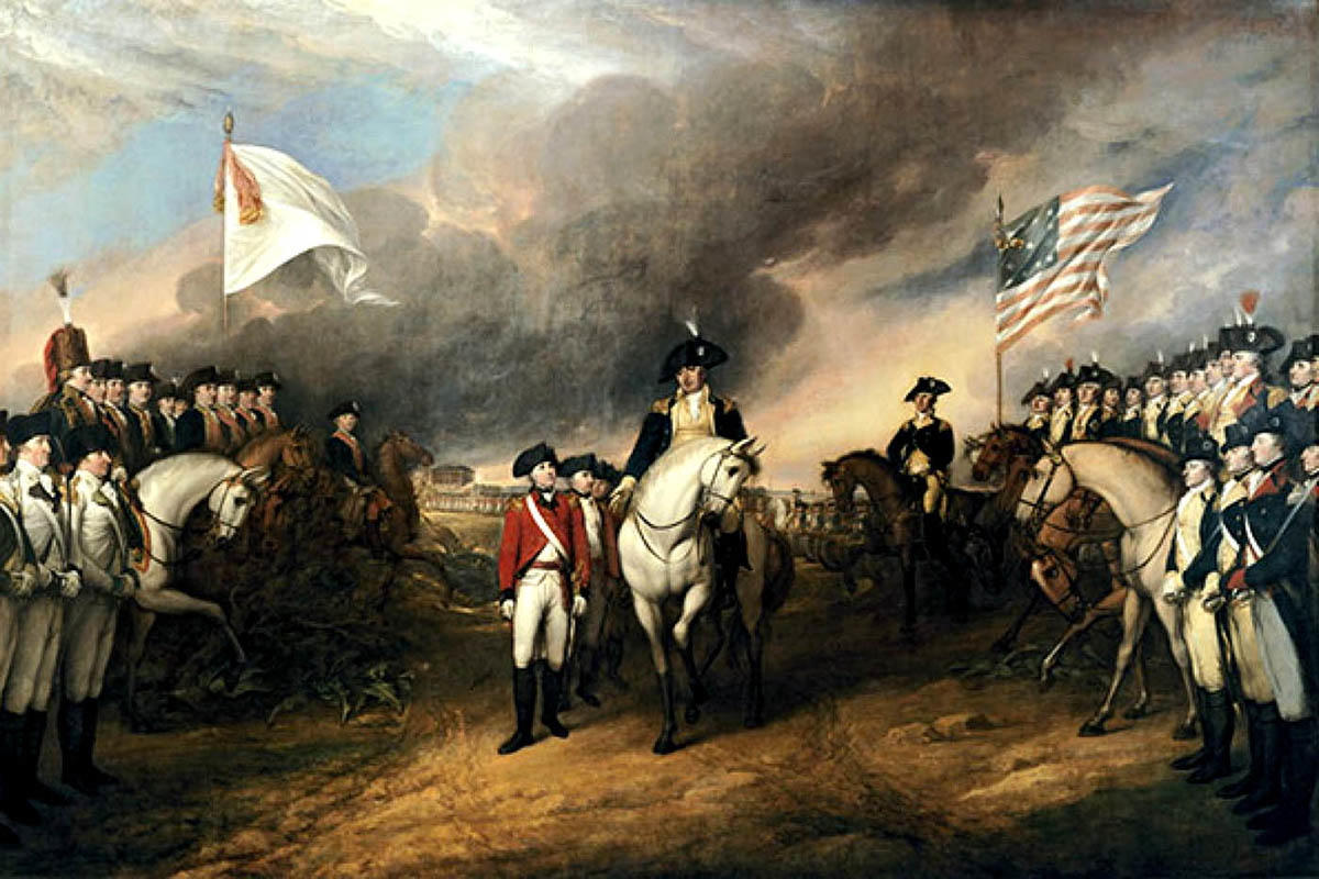 surrender lord cornwallis trumbull capitol rotunda