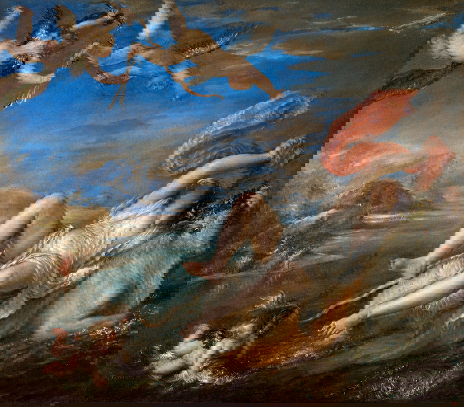titan rape europa painting