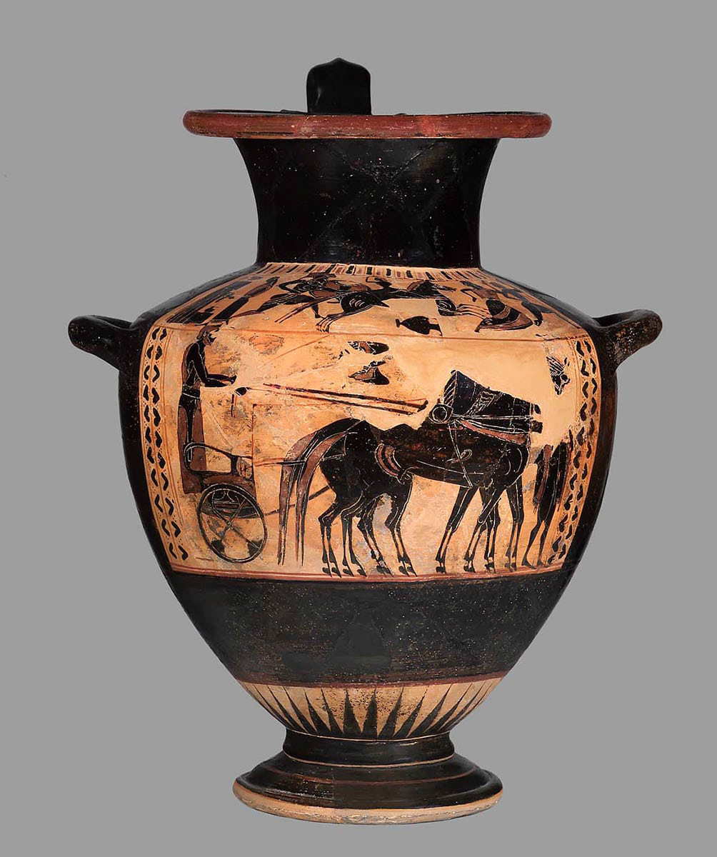 Achilles Troilus story water jar