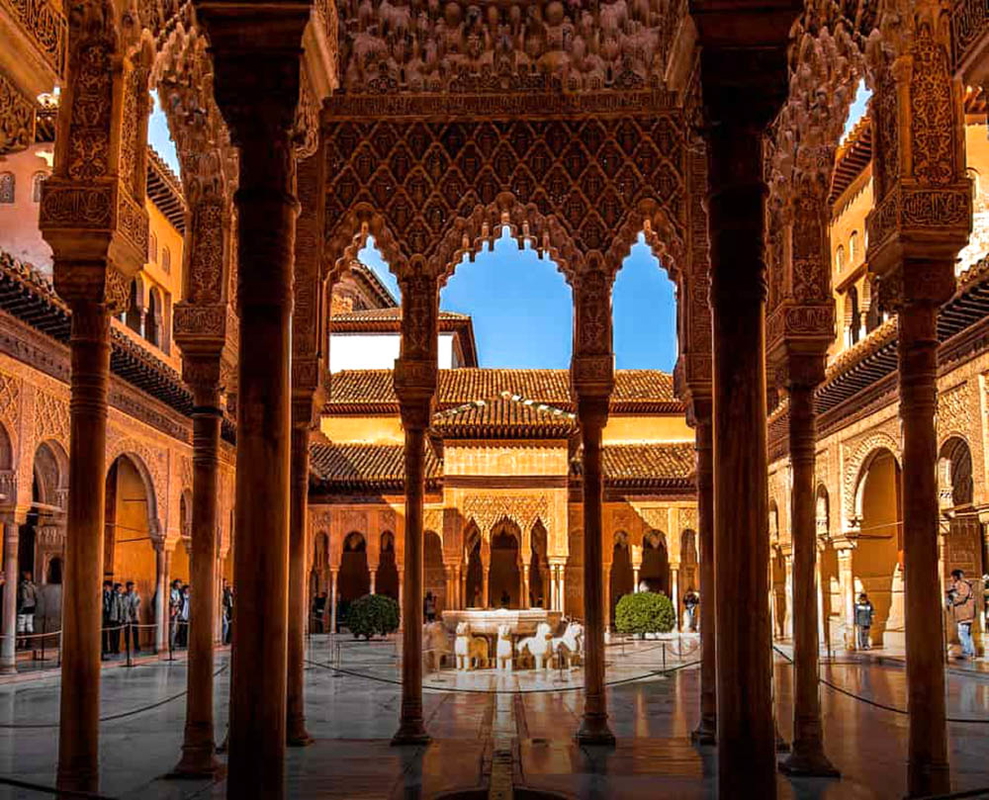 alhambra palace photograph