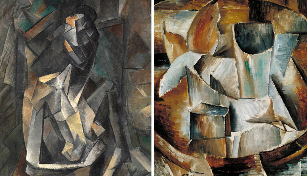 analytical cubism artwork braque picasso